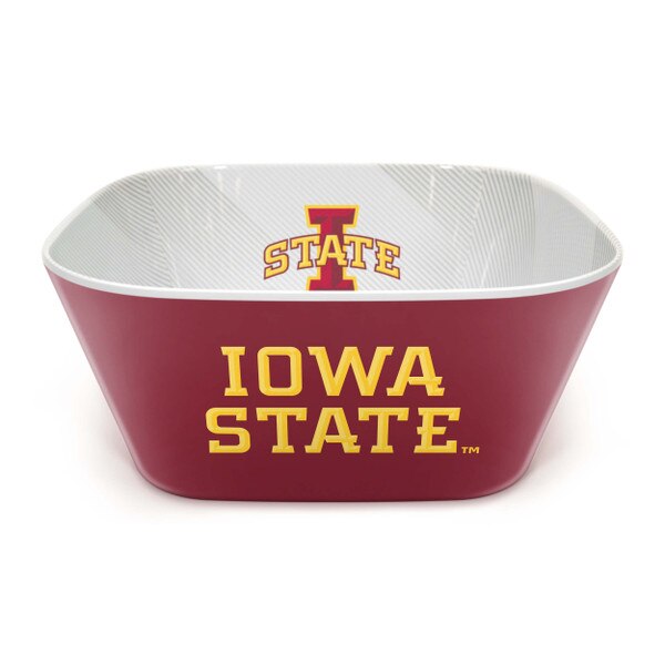 I-State Cardinal & Gold Large Party Bowl